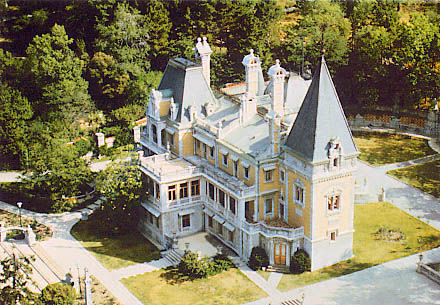 Celkový pohľad na Massandra palác 